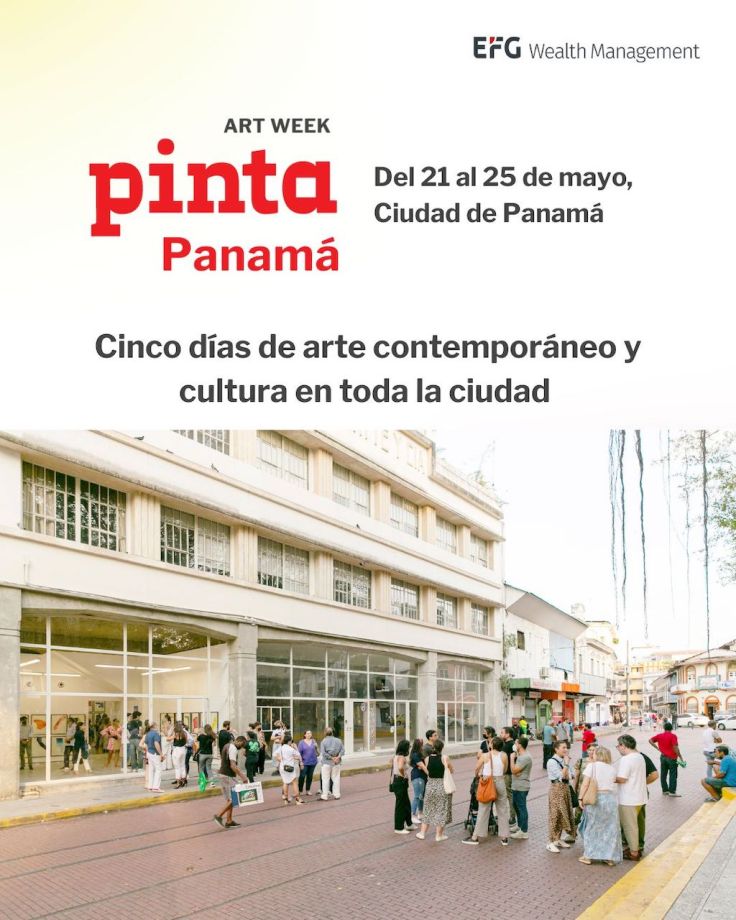 Del 21 al 25 de mayo: Pinta Panamá Art Week 2025 