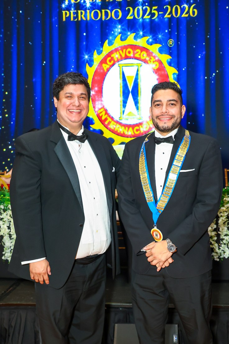 Relevo en Junta directiva del Club Activo 20-30: Danilo Pinto asumió el liderazgo 