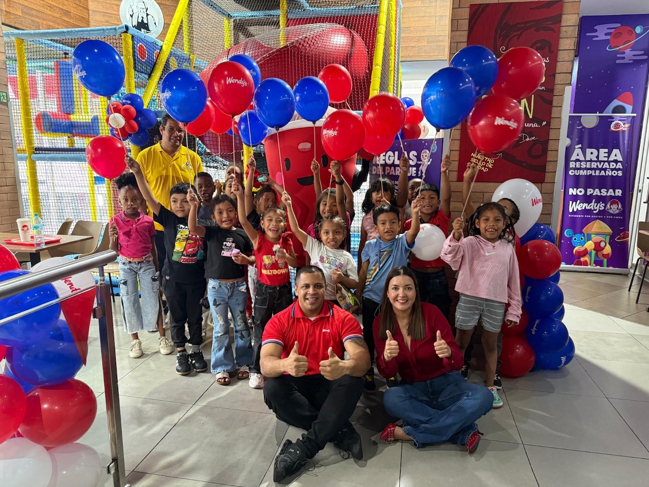 En alianza con Casa Esperanza, Wendy´s celebró con los niños&nbsp;panameños