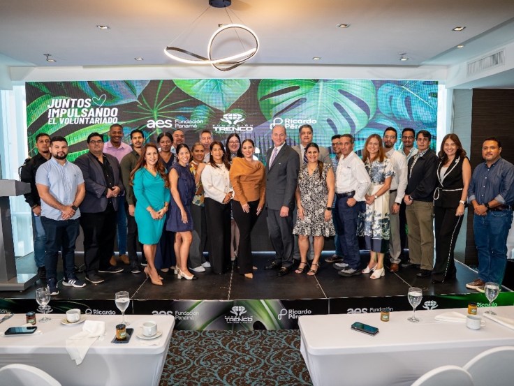 Unidas en favor del voluntariado: Fundación AES Panamá, Fundación Trenco y Ricardo&nbsp;Pérez