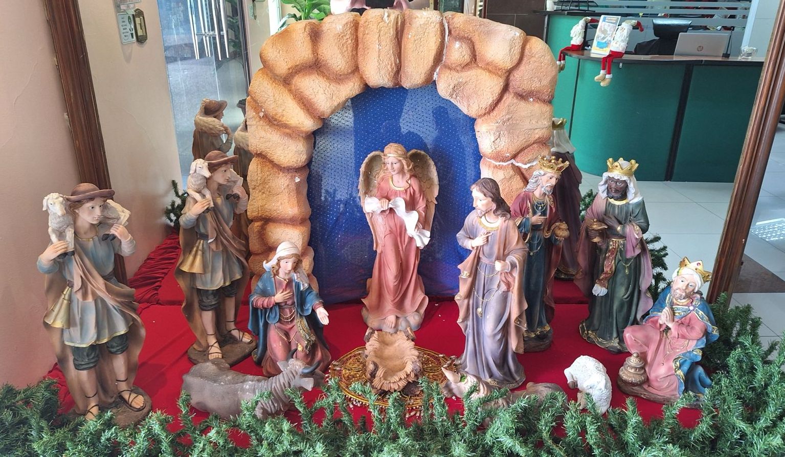 Representación de natividad de Jesús, presente en hogares, iglesias y otros&nbsp;sitios