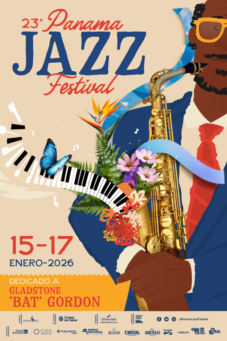 Panama Jazz Festival 2026 promueve acceso a cultura y homenajeará a Gladstone «Bat»&nbsp;Gordon