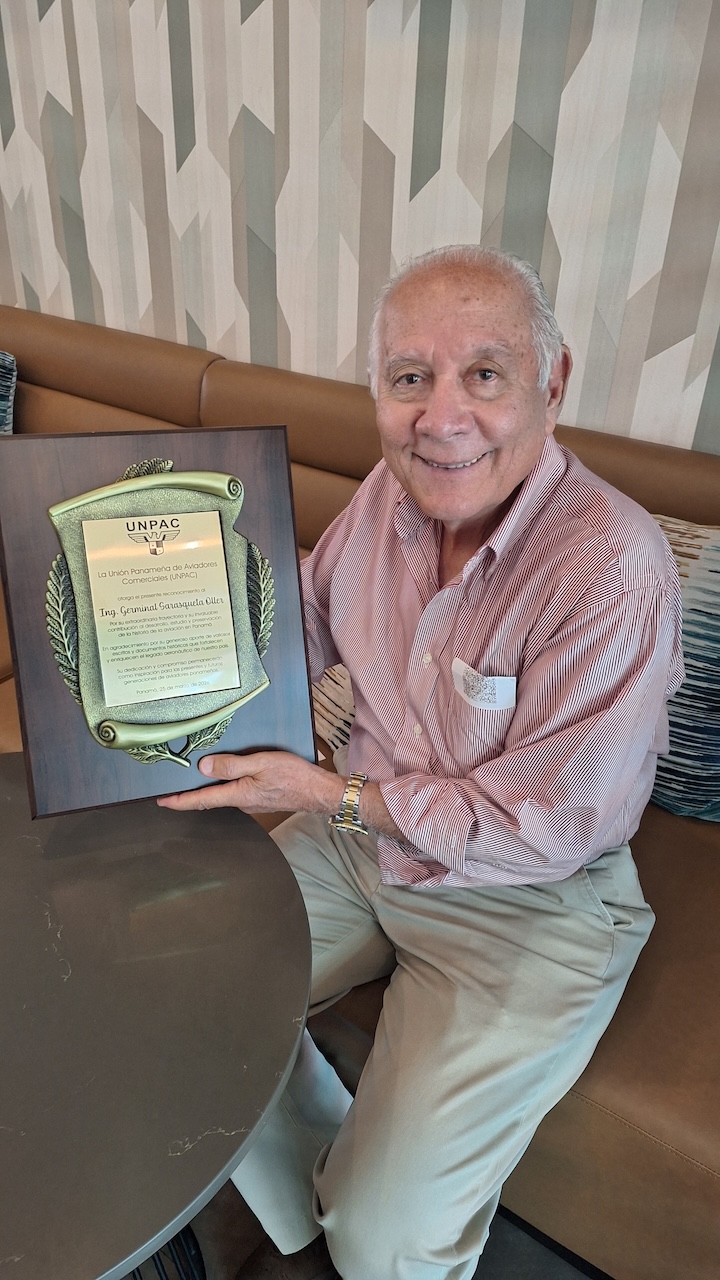 UNPAC reconoció trayectoria y aportes de pilotos jubilados en evolución de aviación&nbsp;panameña