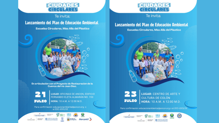 ANCON presentará Plan General de Educación Ambiental «Escuelas Circulares: Más Allá del&nbsp;Plástico»
